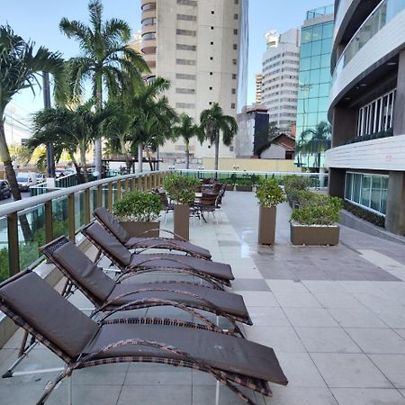 福塔雷萨Flat Terraco Do Atlantico公寓 外观 照片