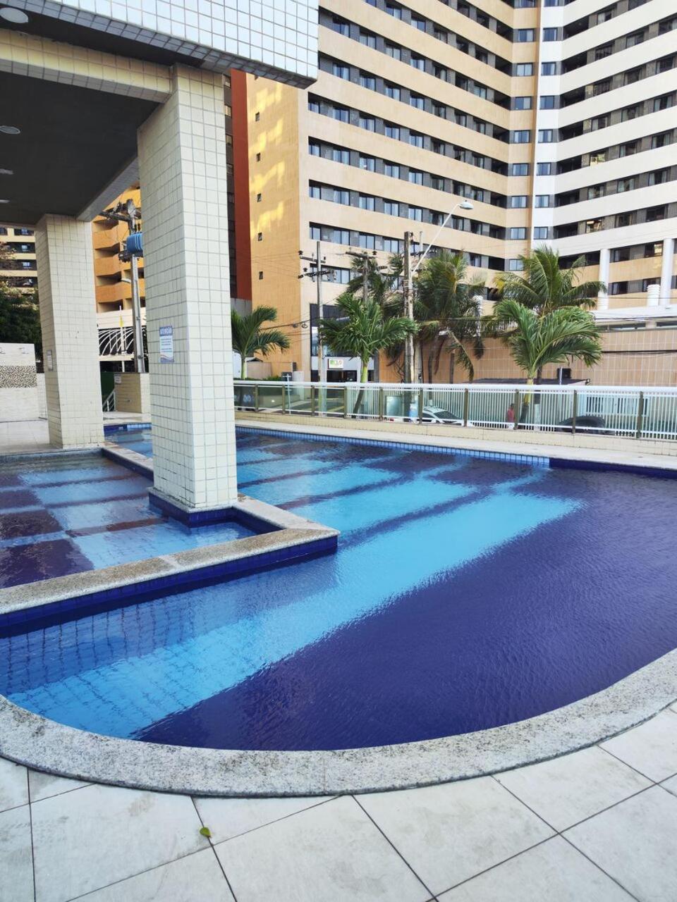 福塔雷萨Flat Terraco Do Atlantico公寓 外观 照片